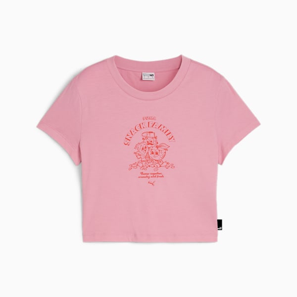 GRAPHICS SNACK Baby Tee&nbsp;, Mauved Out, large-ZAF