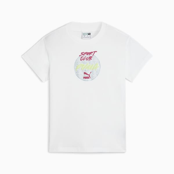 GRAPHICS PUMA SPORTSCLUB Tee<br />, PUMA White, large-ZAF