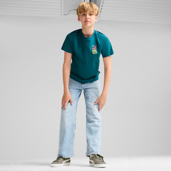 GRAPHICS TRAILISM Tee B, Cold Green, large-ZAF