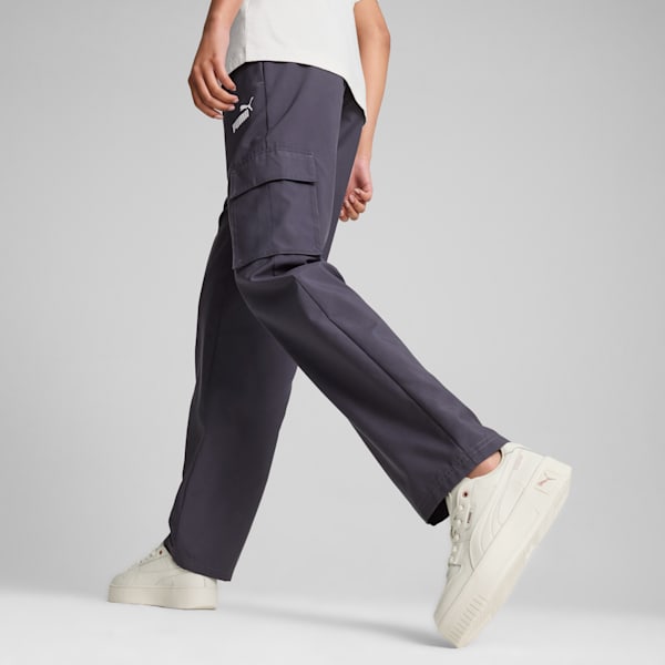 PUMA Power Woven Cargo Pants&nbsp;, Galactic Gray, large-ZAF