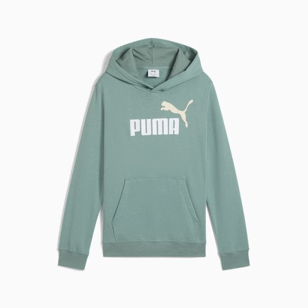 Sudadera Essentials 2 Colour No. 1 Logo juvenil, Green Moon, large-MEX