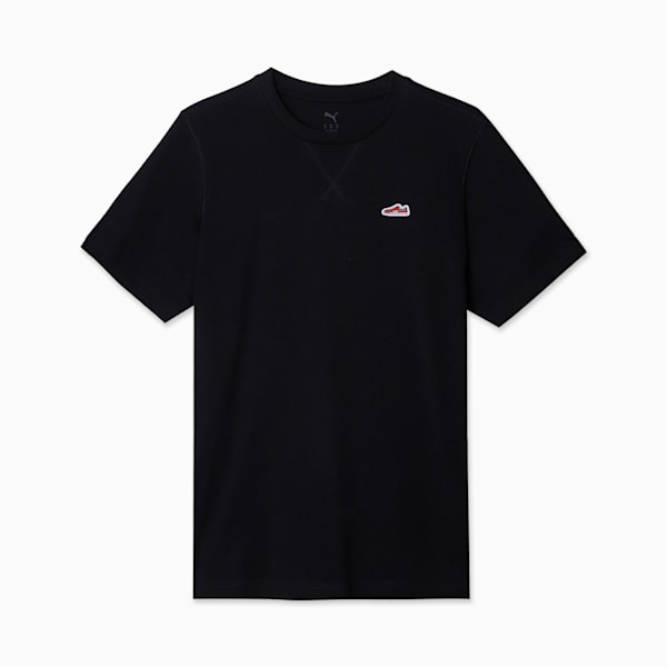 Playera WARDROBE ESS SUEDE, PUMA Black, large-MEX
