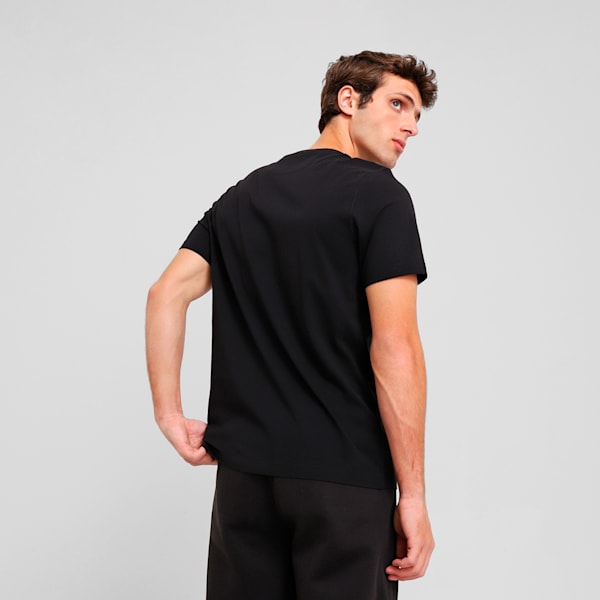 Playera WARDROBE ESS SUEDE, PUMA Black, large-MEX