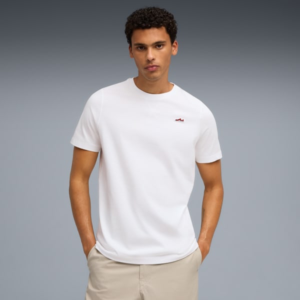 Playera WARDROBE ESS SUEDE, PUMA White, large-MEX