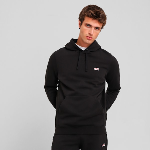 Sudadera WARDROBE ESS SUEDE TR, PUMA Black, large-MEX