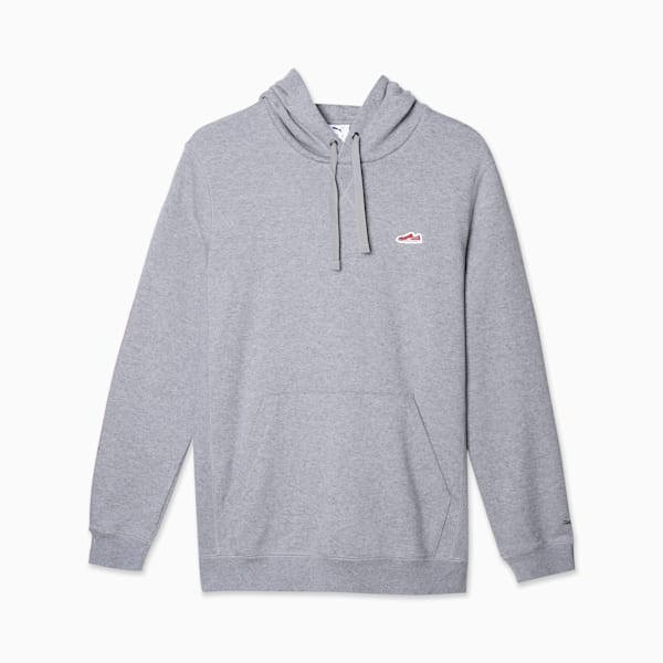 Buzo Hoodie Essentials Suede TR, Medium Gray Heather, large-ARG