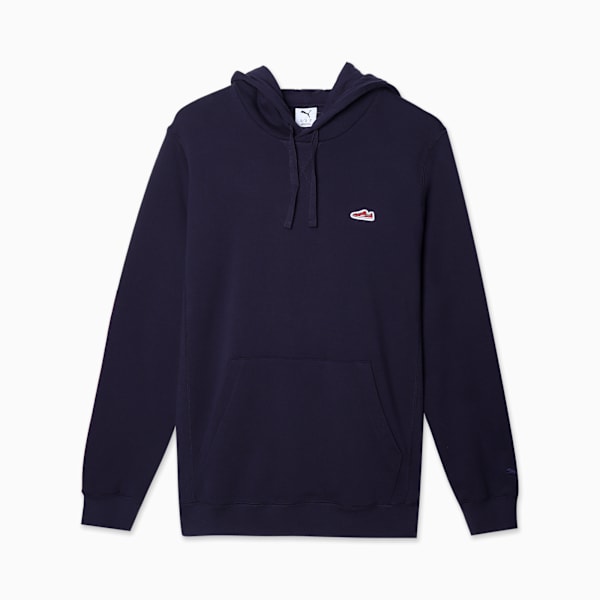 Buzo Hoodie Essentials Suede TR, New Navy, large-ARG