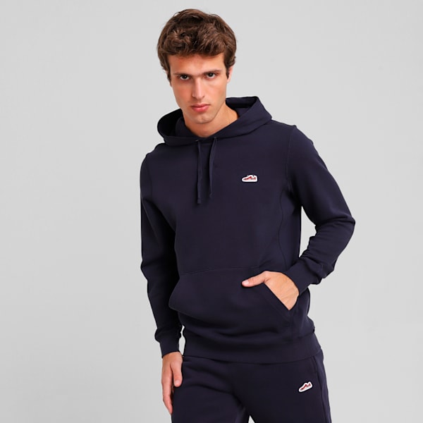 Buzo Hoodie Essentials Suede TR, New Navy, large-ARG