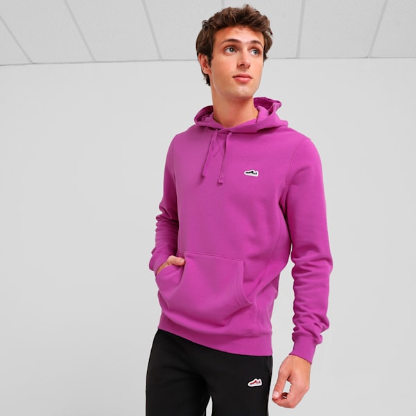 Buzo Hoodie Essentials Suede TR, Wild Berry, large-ARG