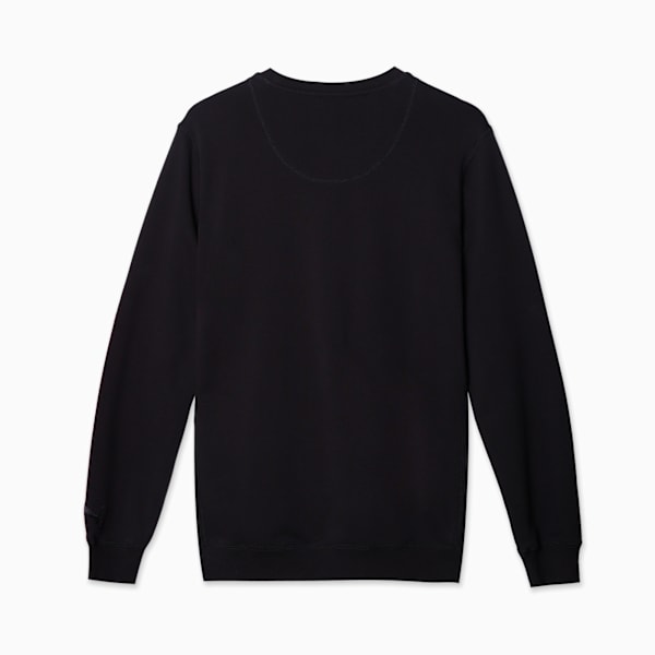 Buzo Wardrobe Essentials Suede Crew TR, PUMA Black, large-ARG