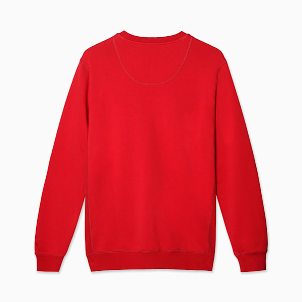 Buzo Wardrobe Essentials Suede Crew TR, Dark Crimson, large-ARG