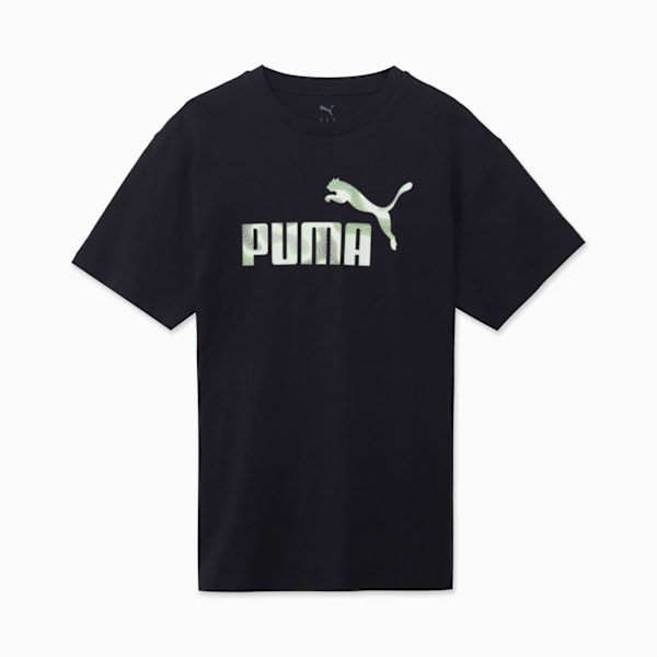 Camiseta PUMA ESS LOGO LAB CAMO, PUMA Black, large-MEX