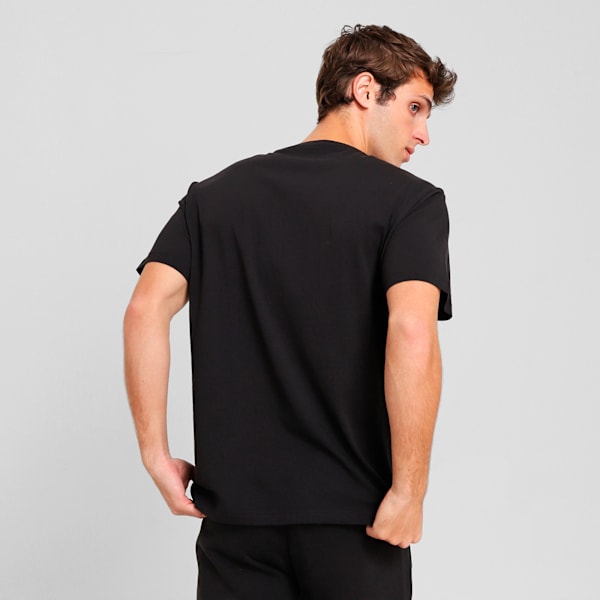 Camiseta PUMA ESS LOGO LAB CAMO, PUMA Black, large-MEX