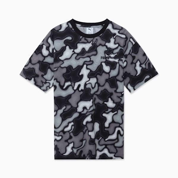 Camiseta ESS LOGO LAB CAMO AOP, PUMA Black, large-MEX