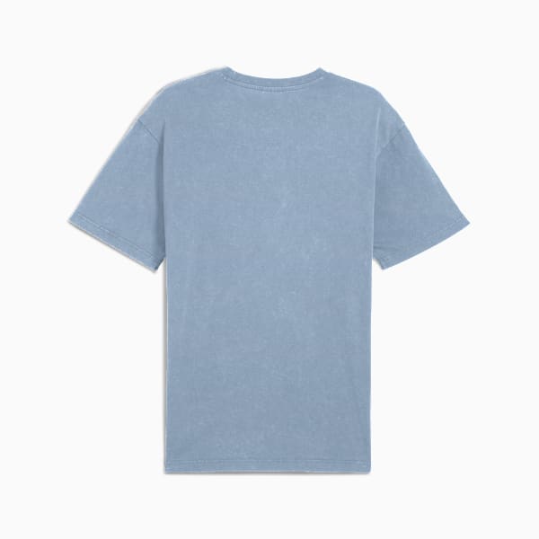 Essentials Elevated Relaxed Wash Tee Men, Cool Blue, large-ZAF