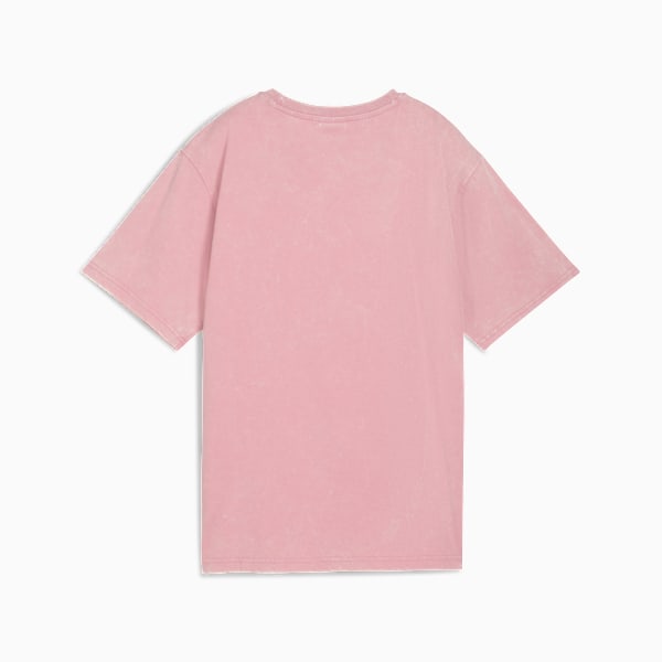 Essentials Elevated Relaxed Wash Tee Women, Poised Pink, large-ZAF