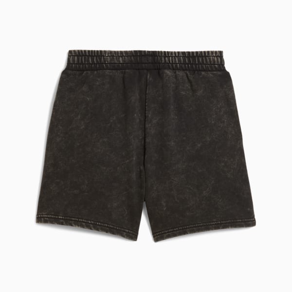 Essentials Wash High-Waist 5" Shorts Women, PUMA Black, large-ZAF