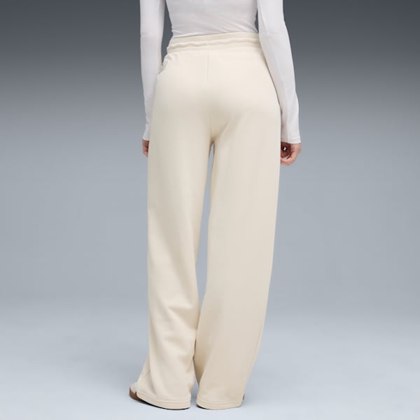 PUMA Class High-Waist Straight Pants Women, Alpine Snow, large-ZAF
