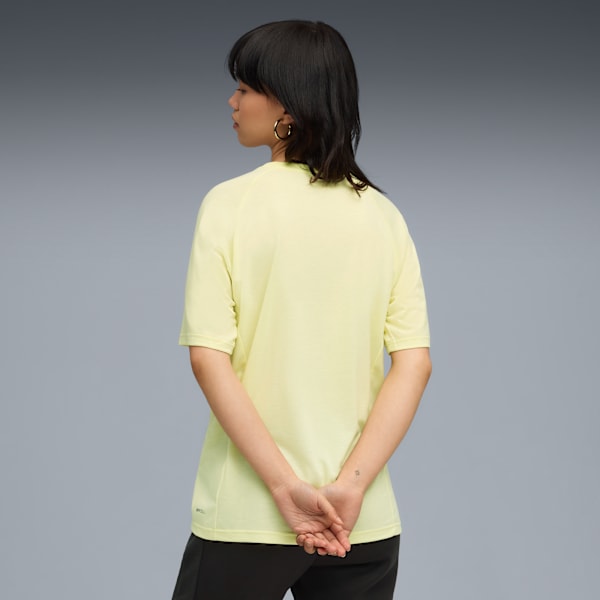 Evostripe Relaxed Graphic Tee Women, Gold Moon, large-ZAF