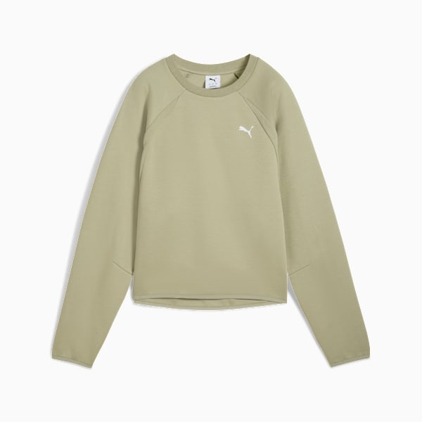 Evostripe Comfort Short Crew Women, Lux Army, large-ZAF