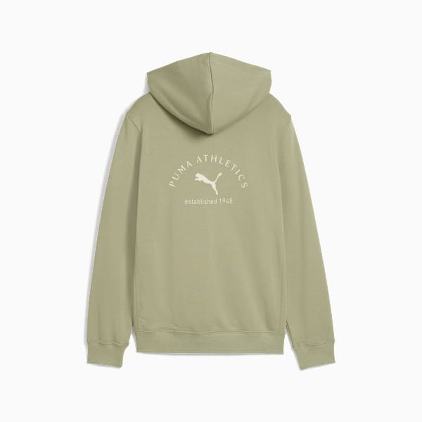 PUMA Class Graphic Hoodie Youth, Lux Army, large-ZAF