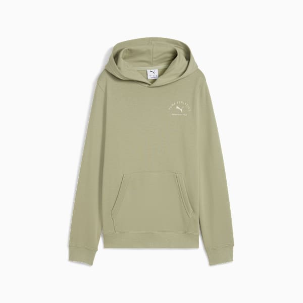 PUMA Class Graphic Hoodie Youth, Lux Army, large-ZAF