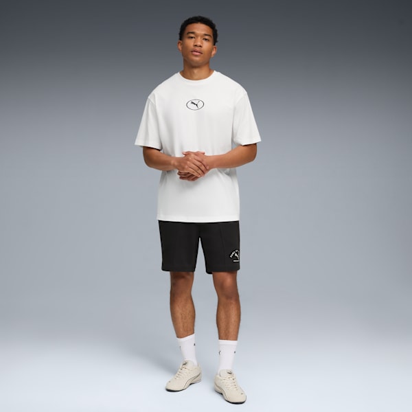 PUMA Class 8" Pintuck Shorts Men, PUMA Black, large-ZAF