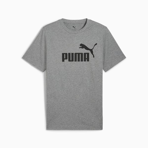 Essentials No. 1 Logo Tee Men, Medium Gray Heather, large-ZAF