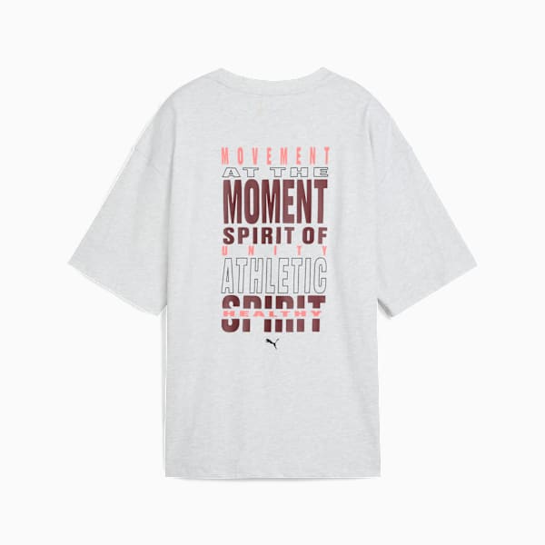 Wardrobe Essentials Go Together Oversized Graphic Tee Youth, Alpine Snow-Melange, large-ZAF