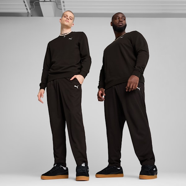Essentials Woven Pants Men, PUMA Black, large-ZAF