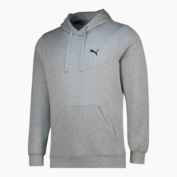 Essentials Hoodie Men, Medium Gray Heather, large-ZAF