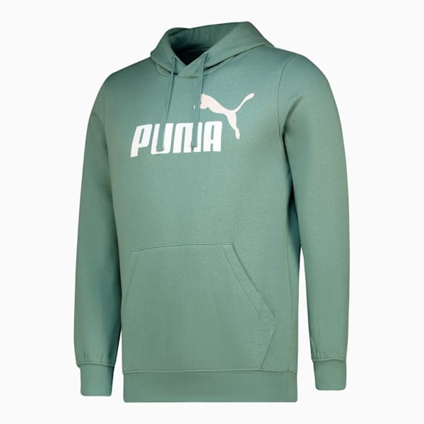 Essentials 2 Colour No. 1 Logo Hoodie Men, Green Moon, large-ZAF