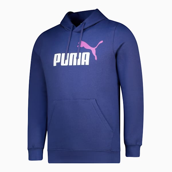 Essentials 2 Colour No. 1 Logo Hoodie Men, Blue Crystal, large-ZAF