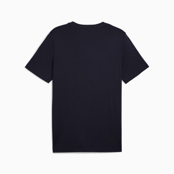 Essentials 2 Colour Small No. 1 Logo Tee Men, New Navy, large-ZAF