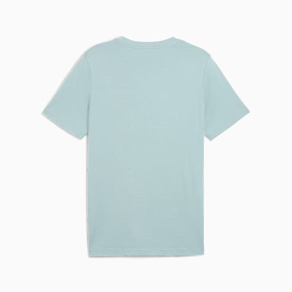 Essentials 2 Colour Small No. 1 Logo Tee Men, Modern Mint, large-ZAF