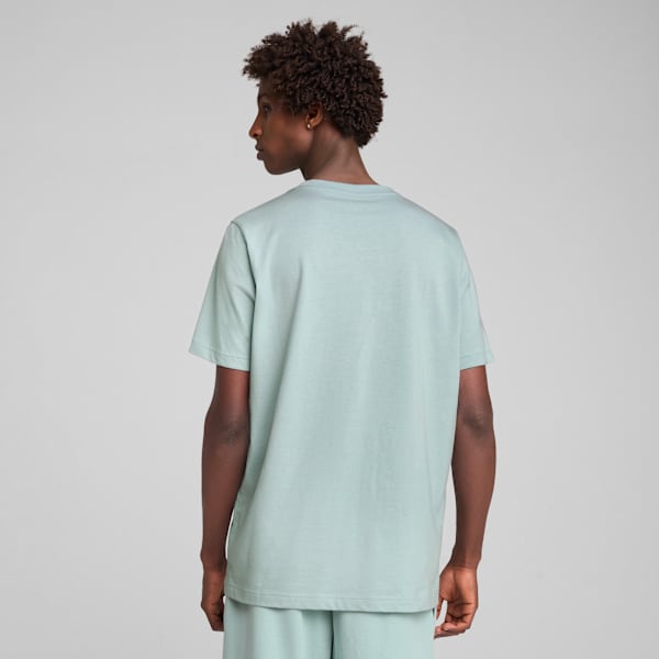 Essentials 2 Colour Small No. 1 Logo Tee Men, Modern Mint, large-ZAF