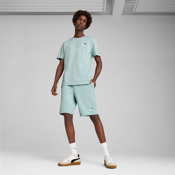 Essentials 2 Colour Small No. 1 Logo Tee Men, Modern Mint, large-ZAF