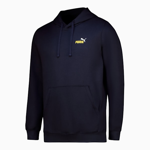 Essentials 2 Colour Small No. 1 Logo Hoodie Men, New Navy, large-ZAF