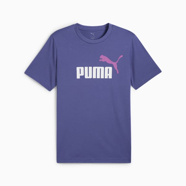 Essentials 2 Colour No. 1 Logo Tee Men, Blue Crystal, large-ZAF