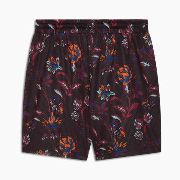 Floral Sport Graphic 6" Shorts Men, PUMA Black, large-MEX