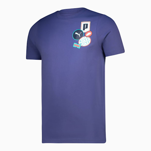 Graphics Icon Tee Men, Blue Crystal, large-ZAF