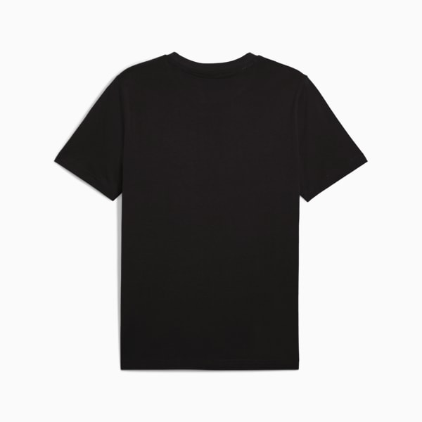 Essentials Elevated Tee Men, PUMA Black, large-ZAF