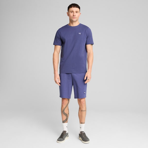 Essentials Elevated Tee Men, Blue Crystal, large-ZAF