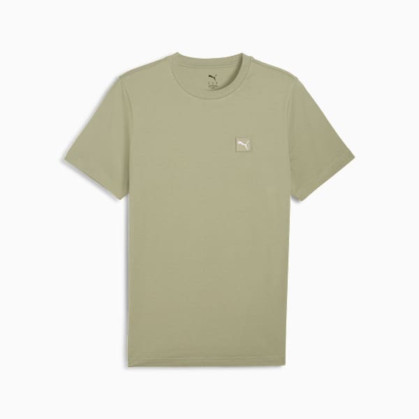 Essentials Elevated Tee Men, Lux Army, large-ZAF