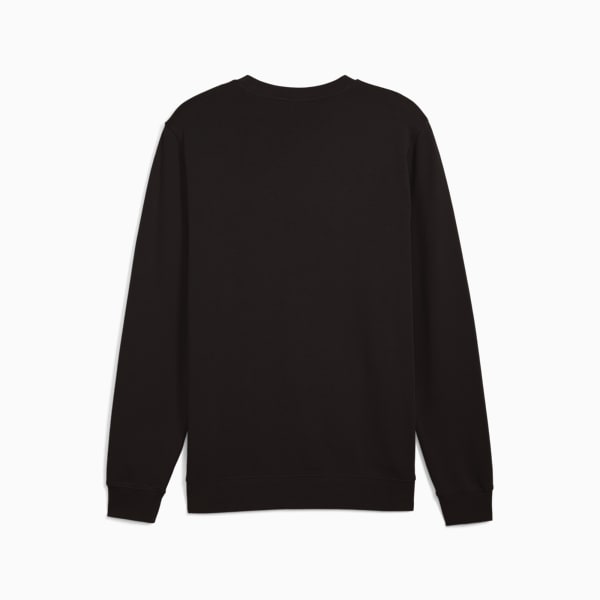 Essentials Elevated Crew Men, PUMA Black, large-ZAF