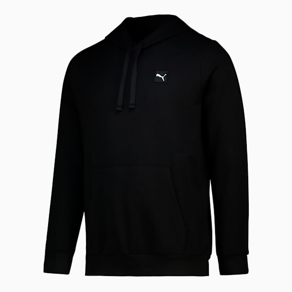 Essentials Elevated Hoodie Men, PUMA Black, large-ZAF