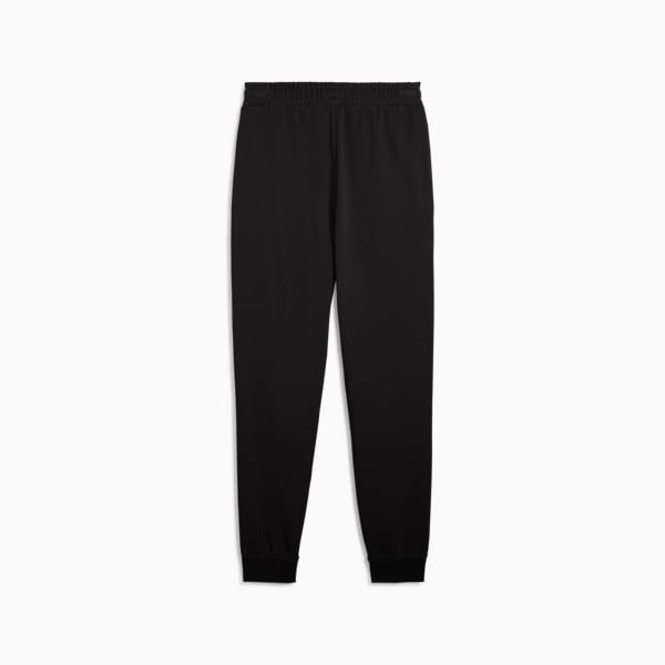Essentials Elevated Pants Men, PUMA Black, large-ZAF