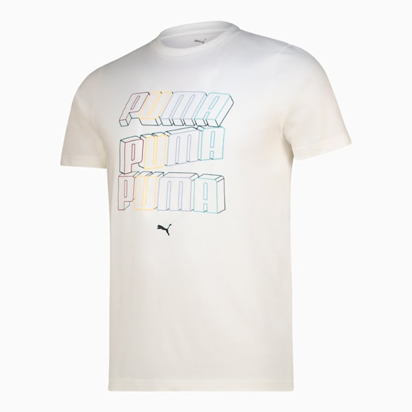 Essentials Logo Lab HOG Tee Men, PUMA White, large-ZAF