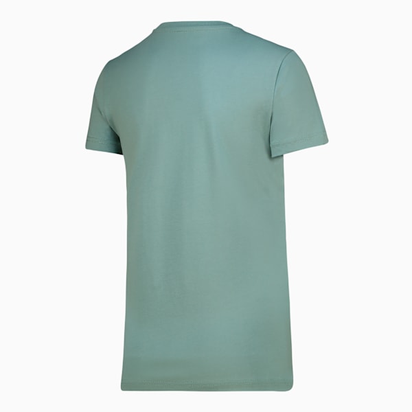 Essentials Small No. 1 Logo Tee Women, Green Moon-s, large-ZAF