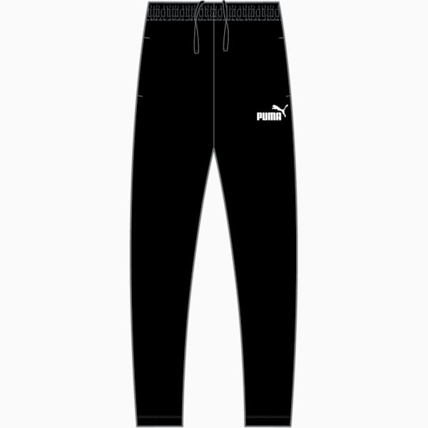 Essentials Small No. 1 Logo Sweatpants Women, PUMA Black, large-ZAF